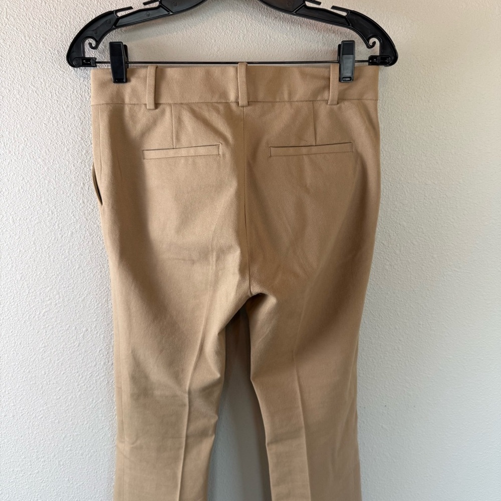 FRAME Le Crop Mini Bootcut Trouser Pant Dark Sand Business Casual Women’s Size 2 - Picture 9 of 13